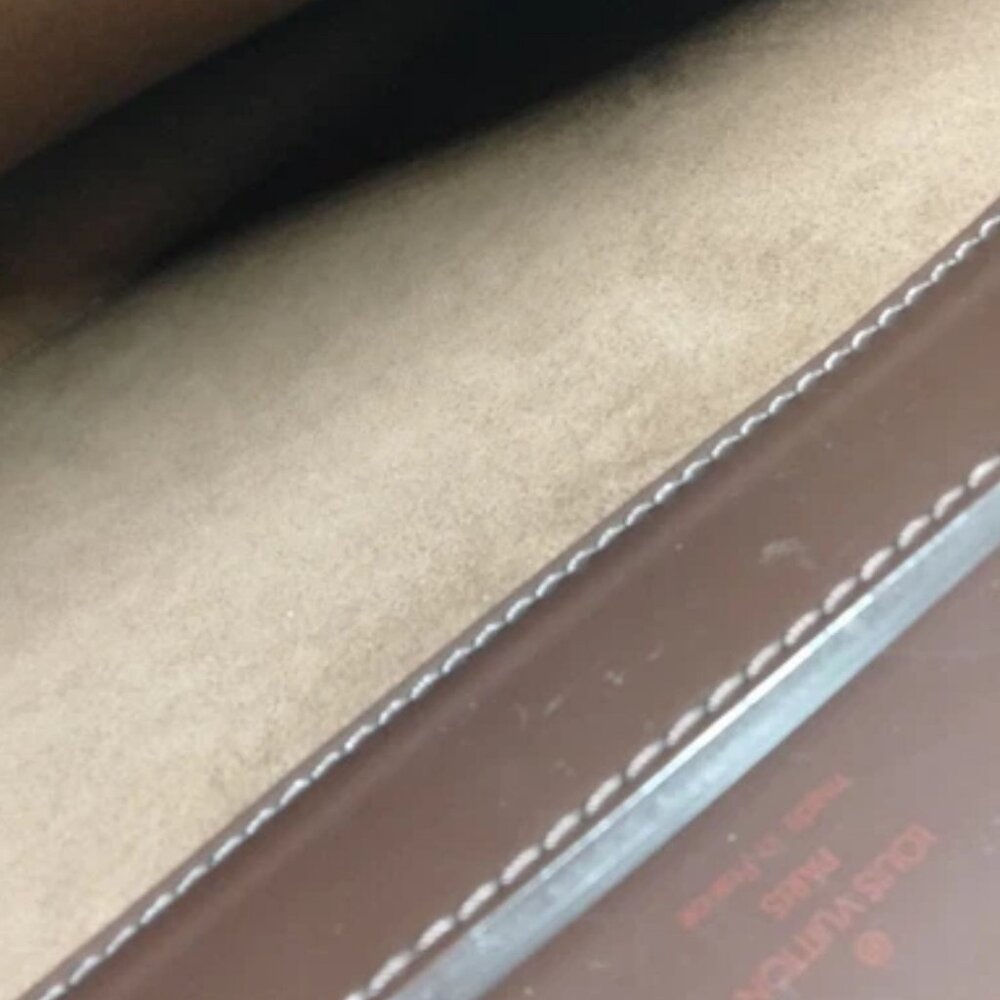 392379BR (S6) Louis Vuitton Business Bag Altona PM Brown Damier - Picture 6 of 9